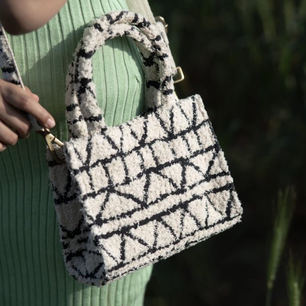 Boxy Leather Satchel - Image 4