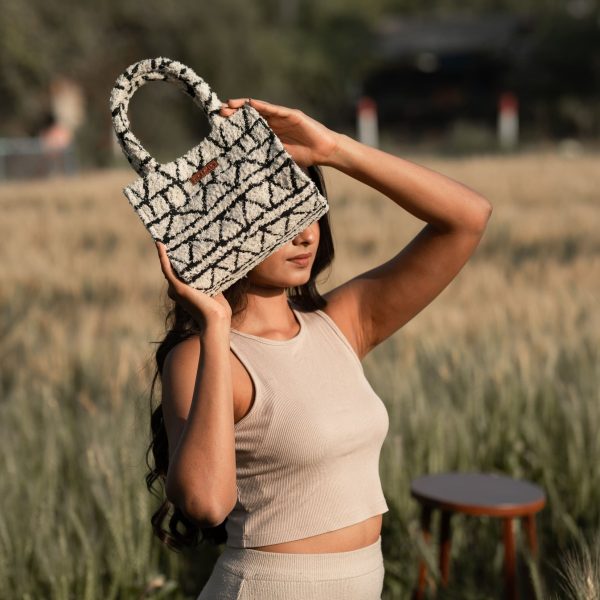 Boxy Leather Satchel - Image 3
