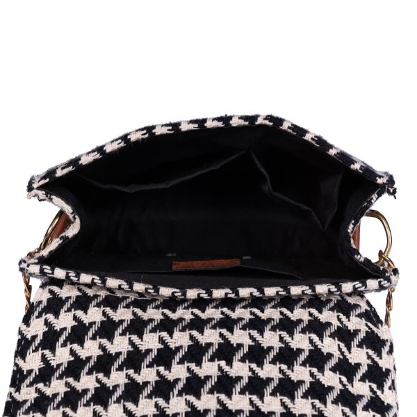 Velvet Embroidered Mini Satchel - Image 2