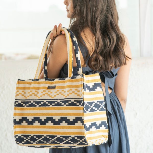 Colorblock Leather Tote - Image 4