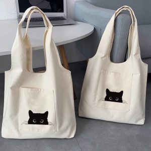 Denim Oversized Utility Tote