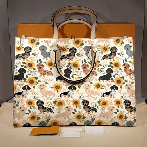 Quilted Nappa Crescent Tote - Image 3