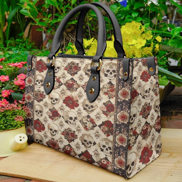 Canvas Colorblock Shopper Tote