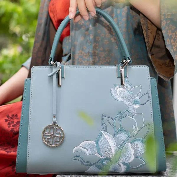 Plaid Wool Oversized Tote - Image 3