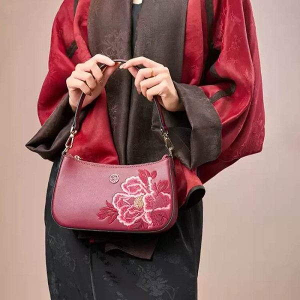 Croc Embossed Mini Frame Bag - Image 4