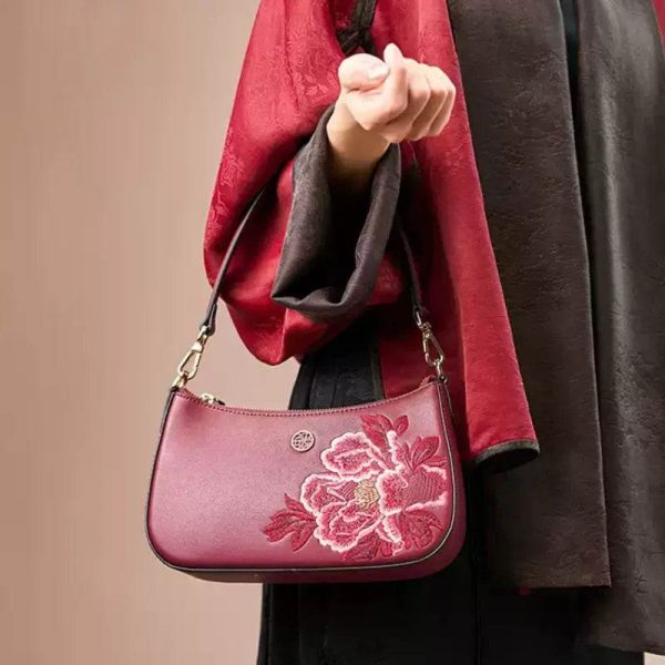 Croc Embossed Mini Frame Bag - Image 3