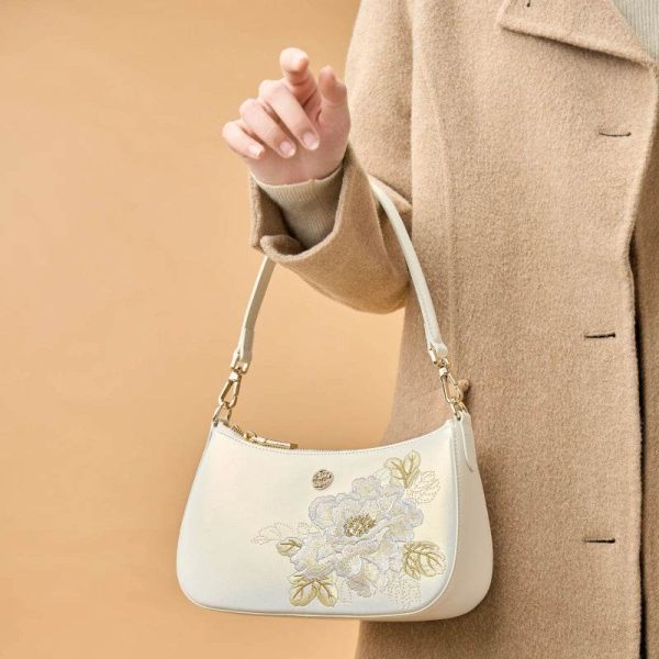Velvet Beaded Handbag - Image 3