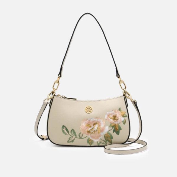 Velvet Beaded Circle Tote - Image 3