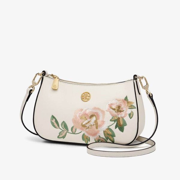 Denim Quilted Crossbody Tote - Image 3