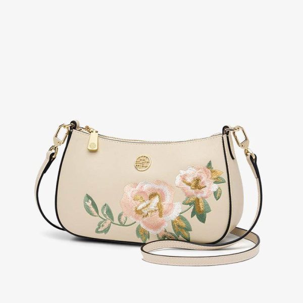 Velvet Beaded Circle Tote - Image 2