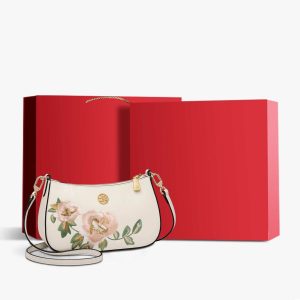 Denim Quilted Crossbody Tote