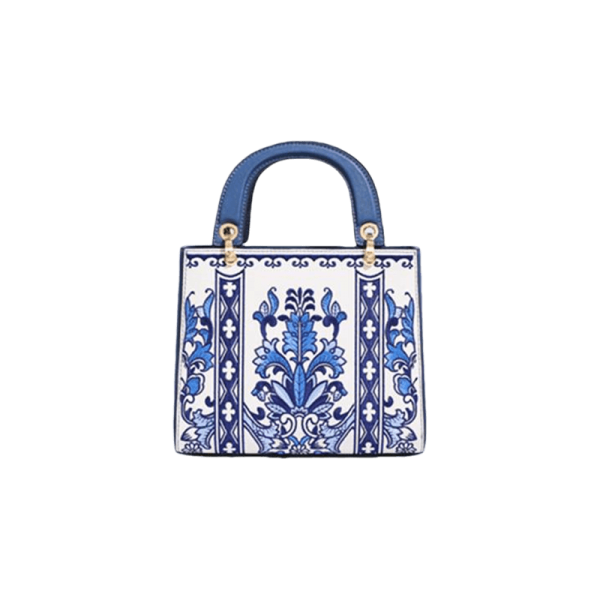 Perforated Suede Shoulder Bag