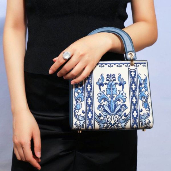 Quilted Faux Leather Mini Clutch - Image 2