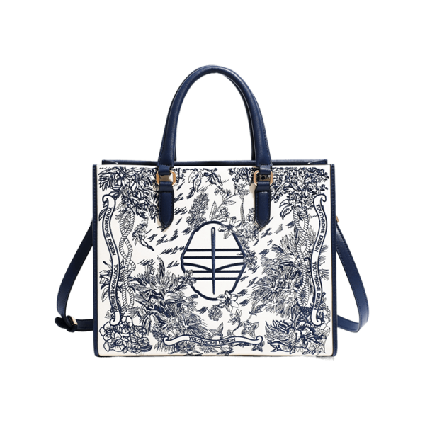 Plaid Wool Shopper