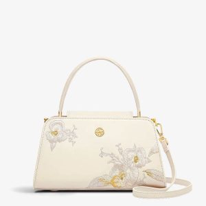 Quilted Denim Shoulder Bag