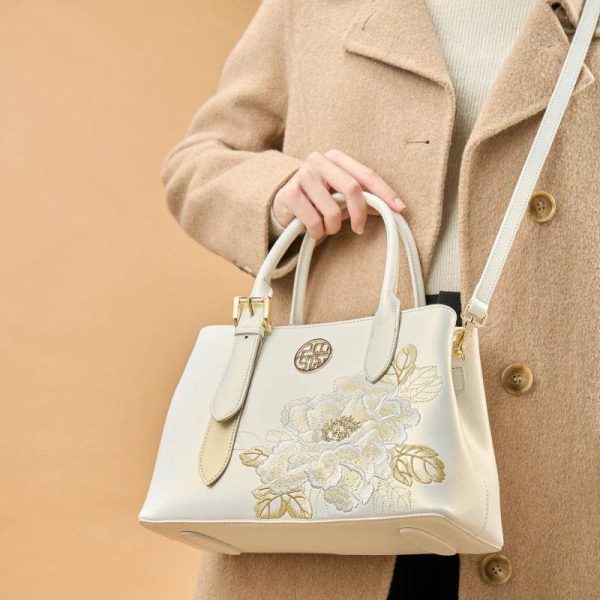 Velvet Embroidery Clutch - Image 5
