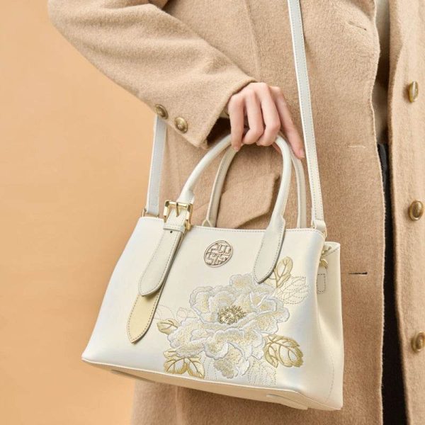Denim Oversized Rolltop Tote - Image 3