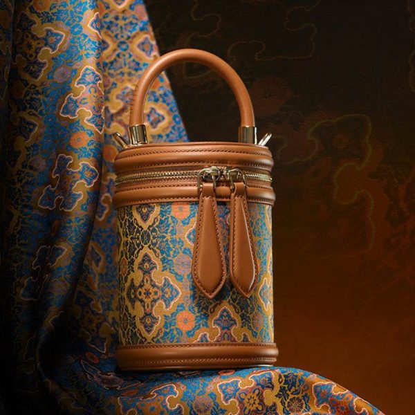 Croc Embossed Crescent Crossbody