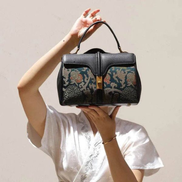 Smooth Nappa Leather Satchel - Image 2