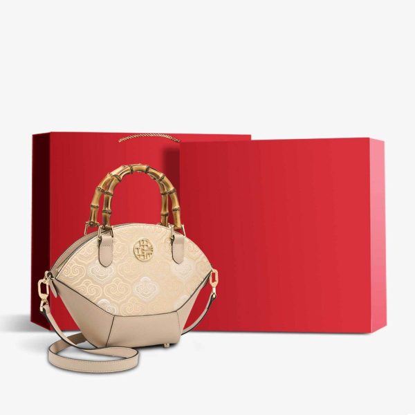 Croc-Embossed Leather Hobo - Image 4