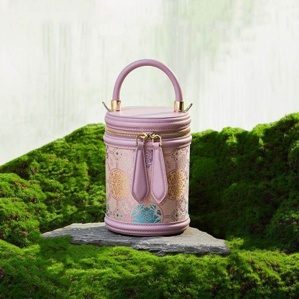 Croc Print Patent Crescent Tote - Image 4