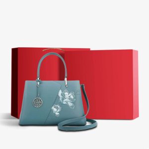 Quilted Velvet Mini Satchel