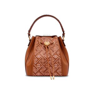 Soft Leather Bucket Tote