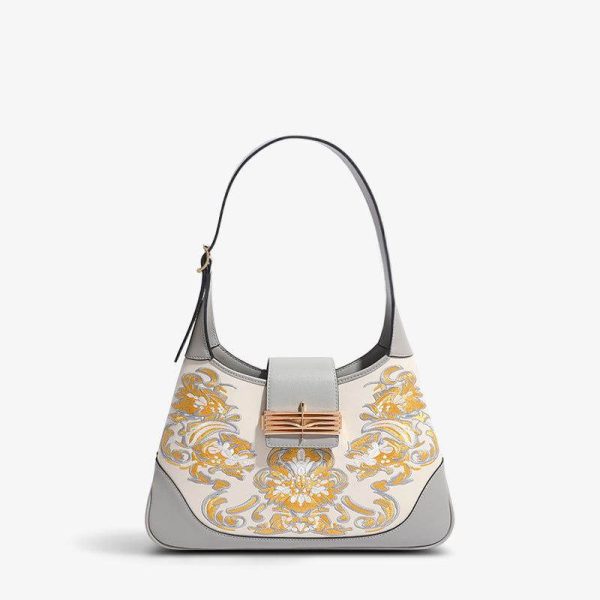 Metallic Mesh Pouch - Image 3