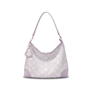 Ostrich-Embossed Leather Clutch