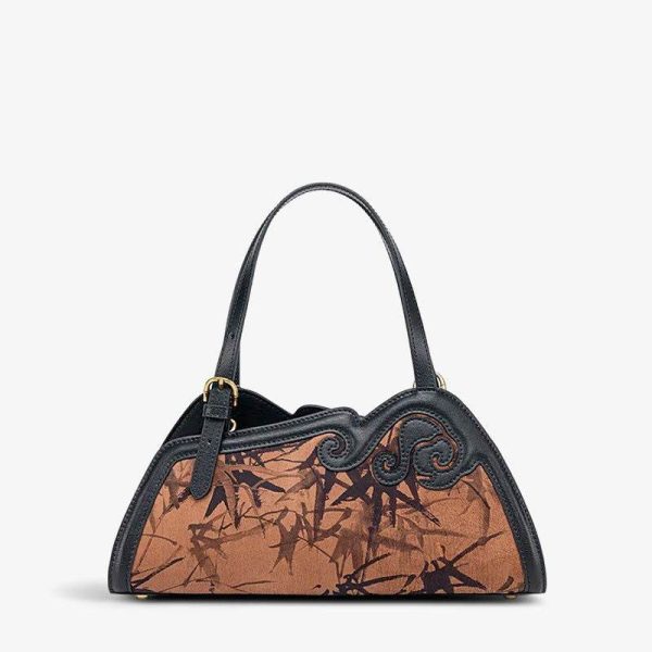 Metallic Blue Shoulder Bag