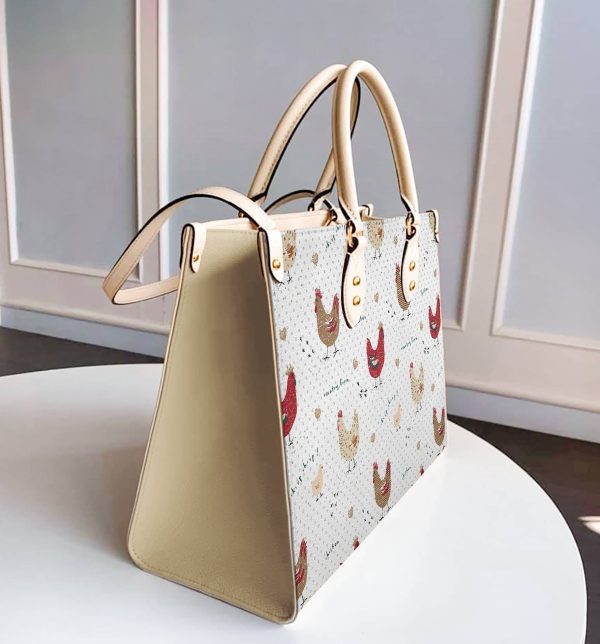 Quilted Nylon Crossbody Tote - Image 4