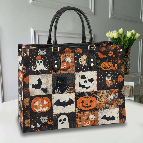 Canvas Embroidery Oversized Tote - Image 2