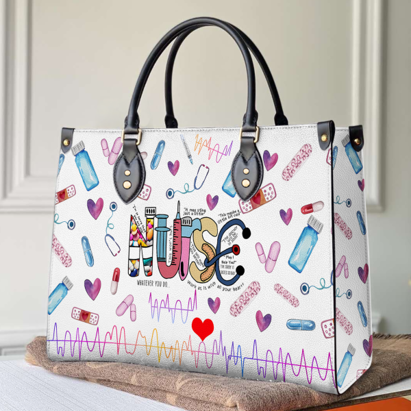 Velvet Quilted Top Handle Tote - Image 3