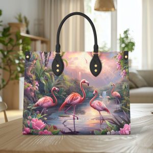 Croc Embossed Crescent Pouch