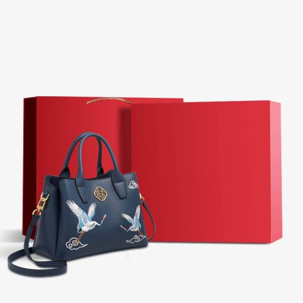 Canvas Two-Tone Messenger Tote - Image 2