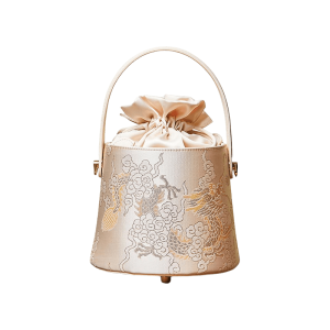 Embroidered Velvet Tote