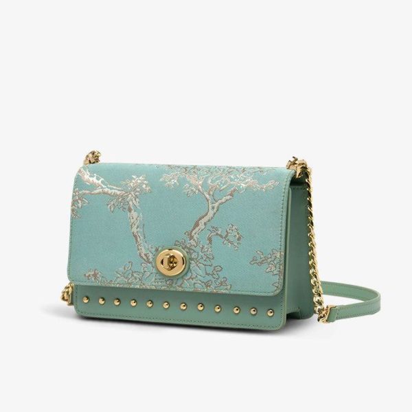 Quilted Patent Mini Bag - Image 2