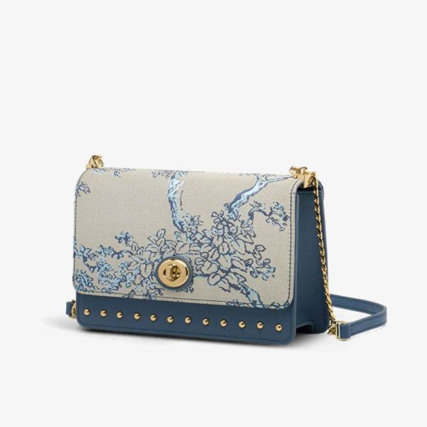 Metallic Gold Frame Clutch - Image 4
