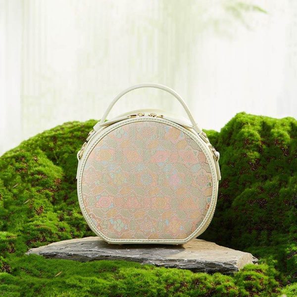 Ostrich Print Satchel - Image 3