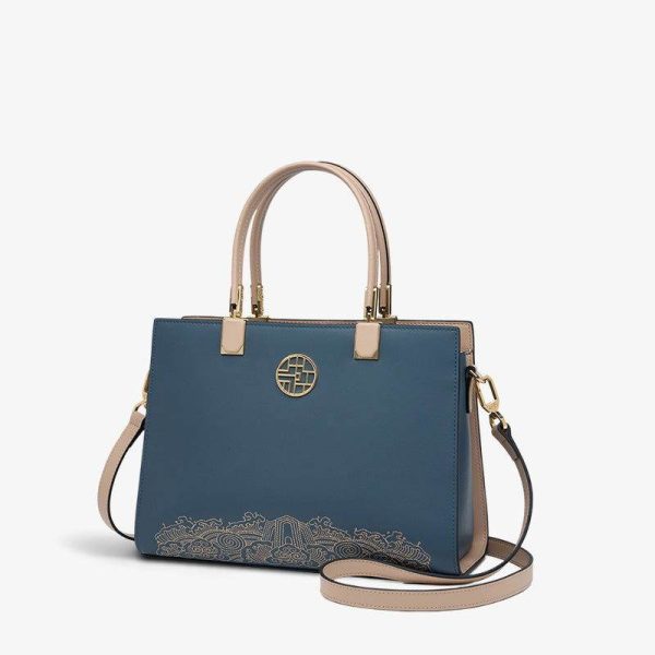 Canvas Belted Tote