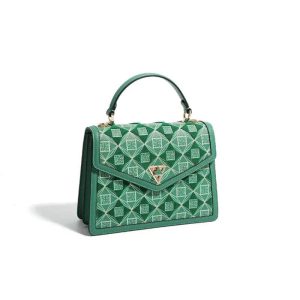 Quilted Nylon Oversized Tote