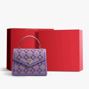 Metallic Rose Gold Mini Tote