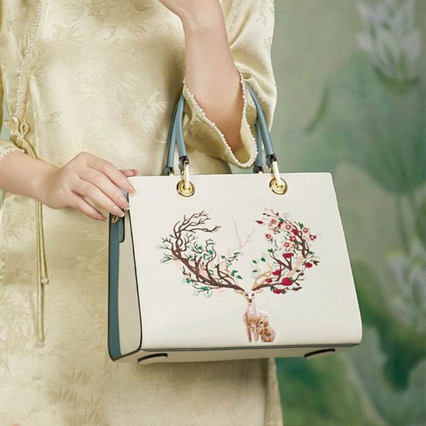 Straw Woven Shopper - Image 4