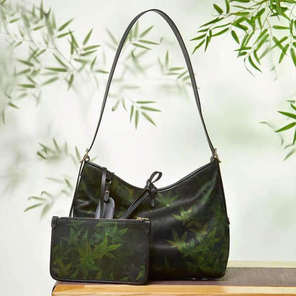 Smooth Leather Structured Box Bag