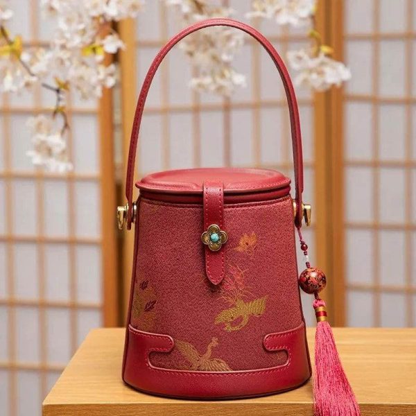 Satin Beaded Mini Bag - Image 3