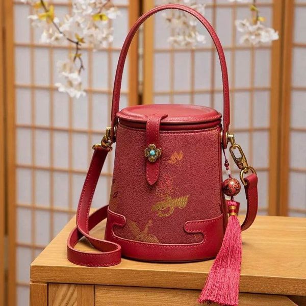 Satin Beaded Mini Bag - Image 2