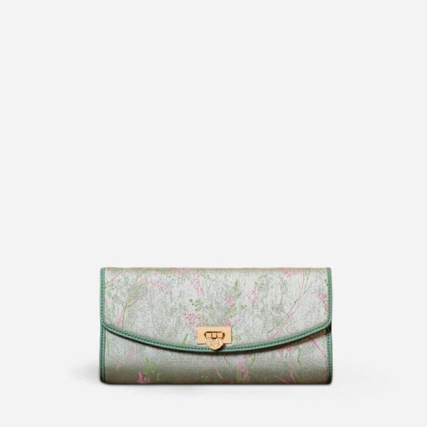 Denim Crossbody Satchel