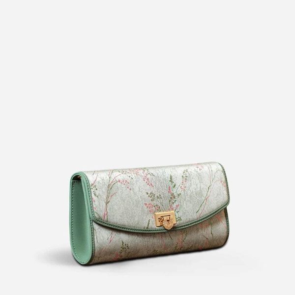 Denim Crossbody Satchel - Image 3