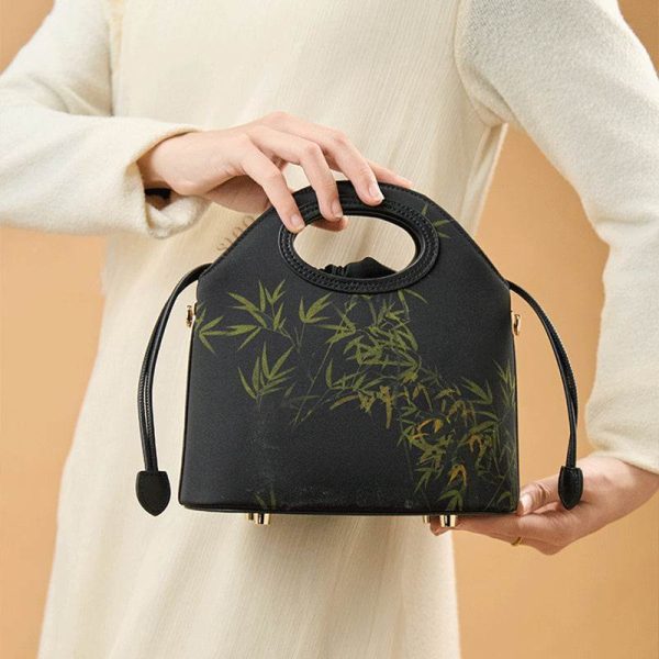 Raffia Braided Shoulder Bag - Image 4
