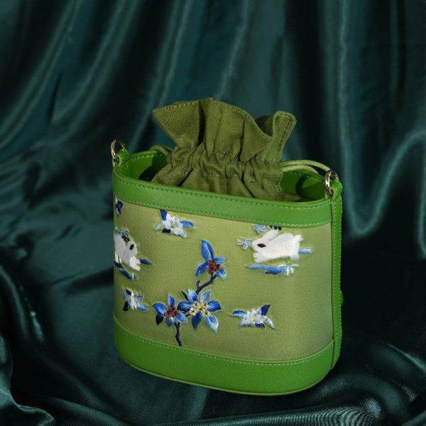 Quilted Velvet Pouch - Image 2